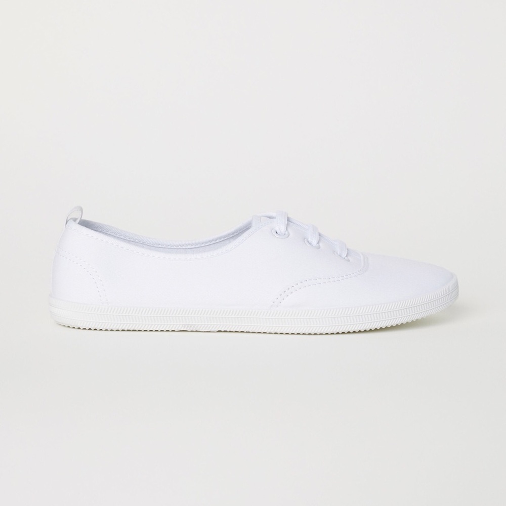 White Cotton Shoes
